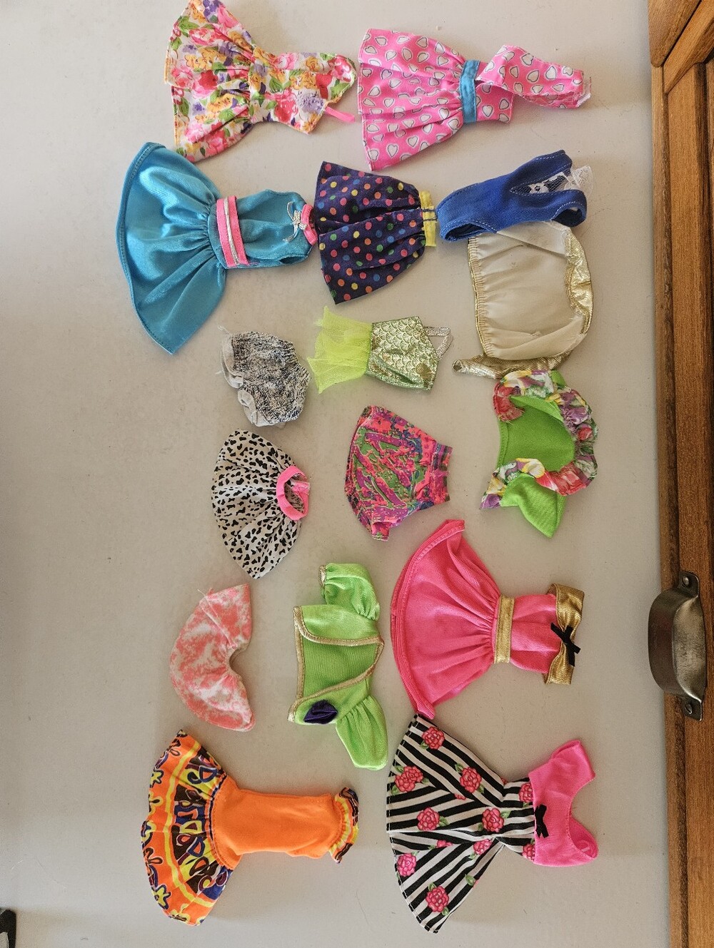 Neon Vintage Barbie Clothing Lot